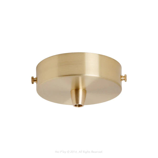 Small Brass Ceiling Cup